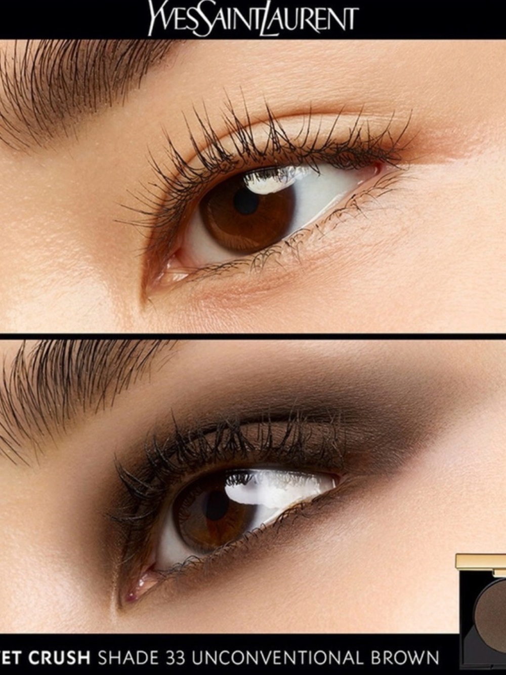 ✨🛍️ Yves Saint Laurent Velvet Crush Eyeshadow - 33 Unconventional Brown - Picture 2 of 3
